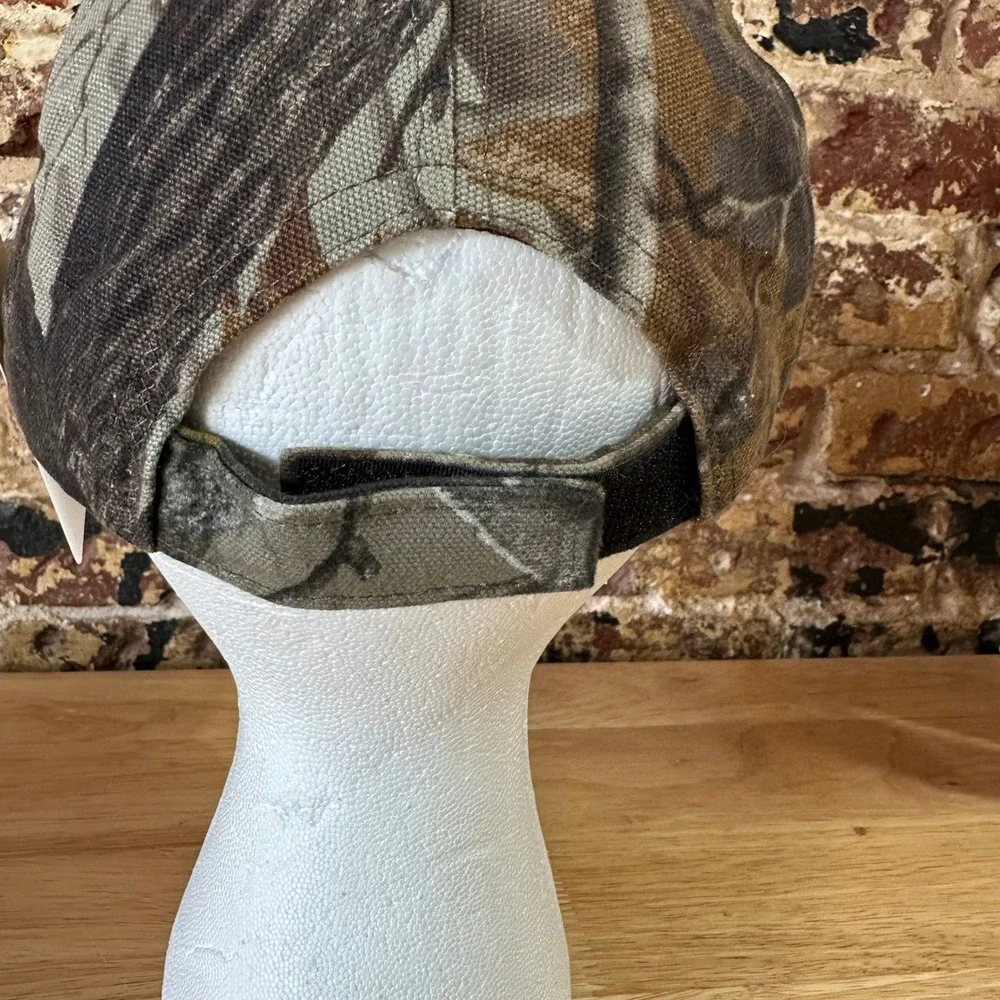 Carhartt Youth boys Canvas Outdoor logo Camo Hat OS A152 CMO